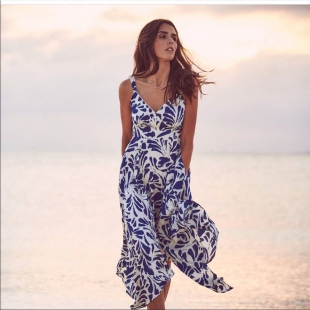 Alexis for Target Blue Floral Dress Size XXS